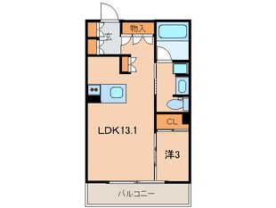 プライムメゾン東桜の物件間取画像